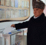 Глава села Мужичи Иса Далиев с утра проголосовал на избирательном участке № 811 отдал свой голос за кандидата на пост Президента Российской Федерации - Cунженский район