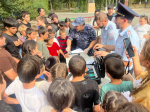 В Малгобеке полицейские и росгвардейцы навестили ребят, отдыхающих в детском оздоровительном лагере