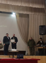 Коллектив Сунженского районного Дома культуры принял участие в праздничном мероприятии, организованном для военнослужащих