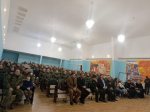Коллектив Сунженского районного Дома культуры принял участие в праздничном мероприятии, организованном для военнослужащих