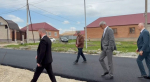 Руководство администрации Сунжи проверило завершающий этап благоустройства переулка Восточный
